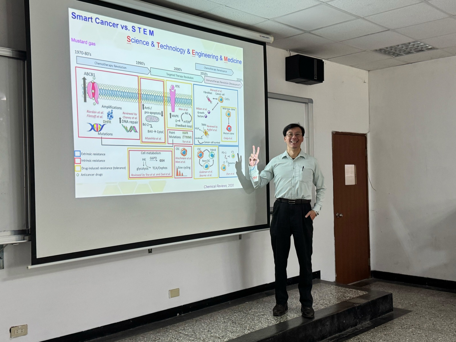 《A new chapter in the fight against cancer using nanotechnology ​​​》王惠民教授Image