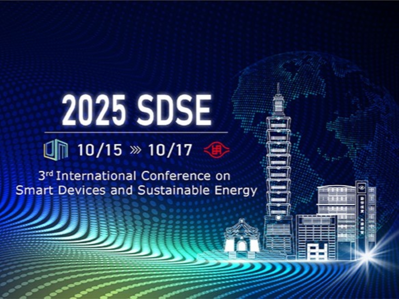 【論文徵稿】2025 SDSE 第三屆智慧元件與永續能源研討會徵稿日期展延通知圖片