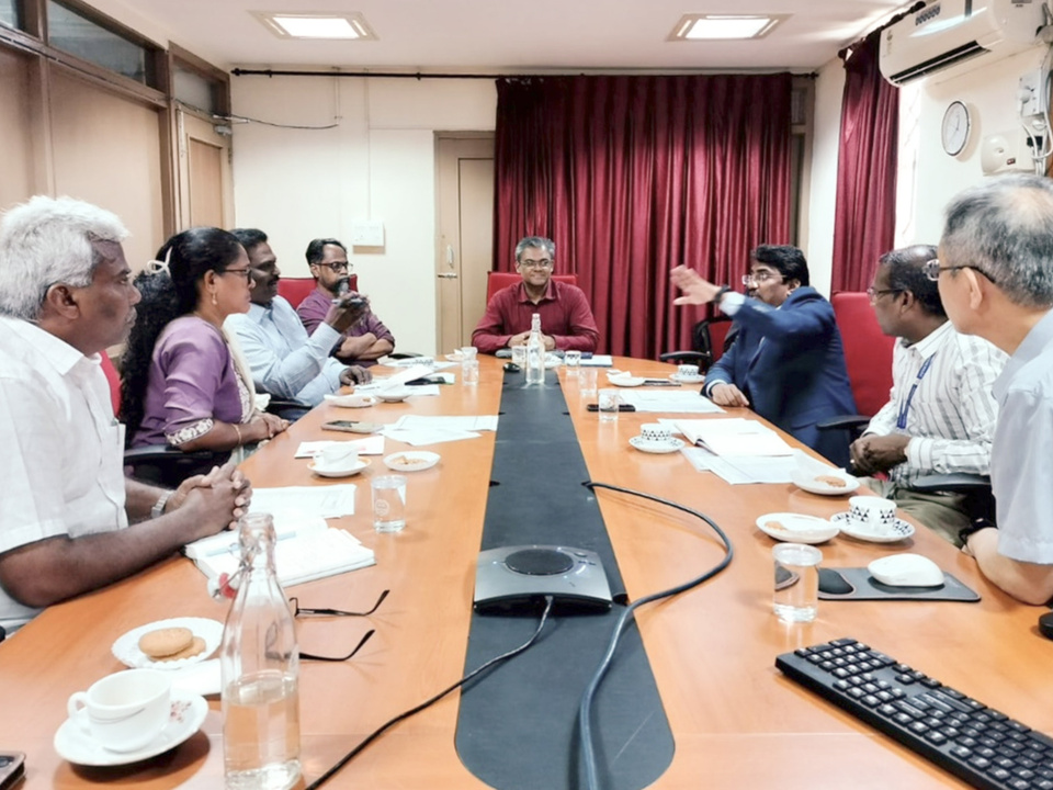 拜訪姊妹校本地治里大學(Pondicherry University)圖片