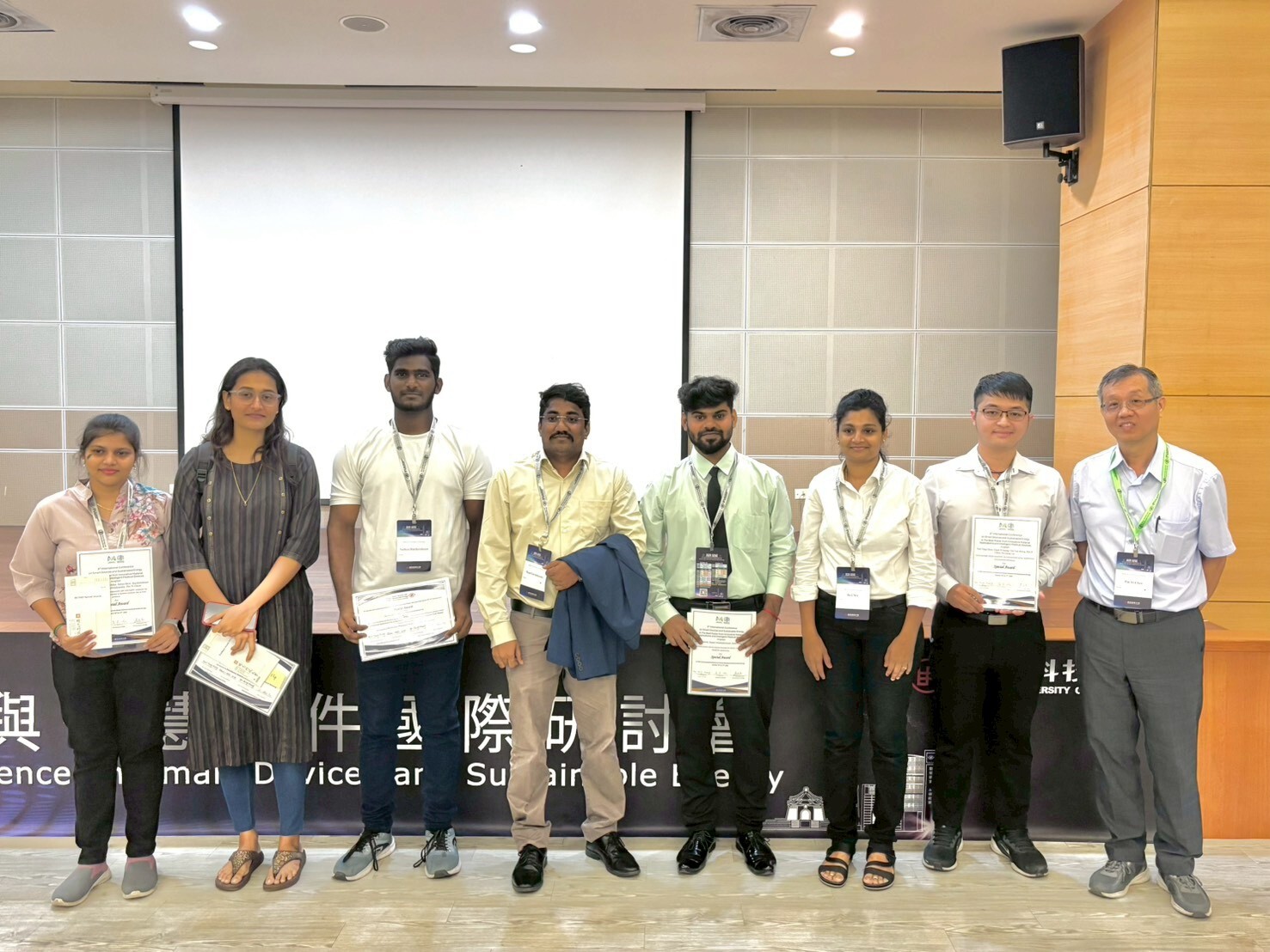 【競賽獲獎】學生科蒂絲參加 SDSE 2025 榮獲 Excellence Award圖片