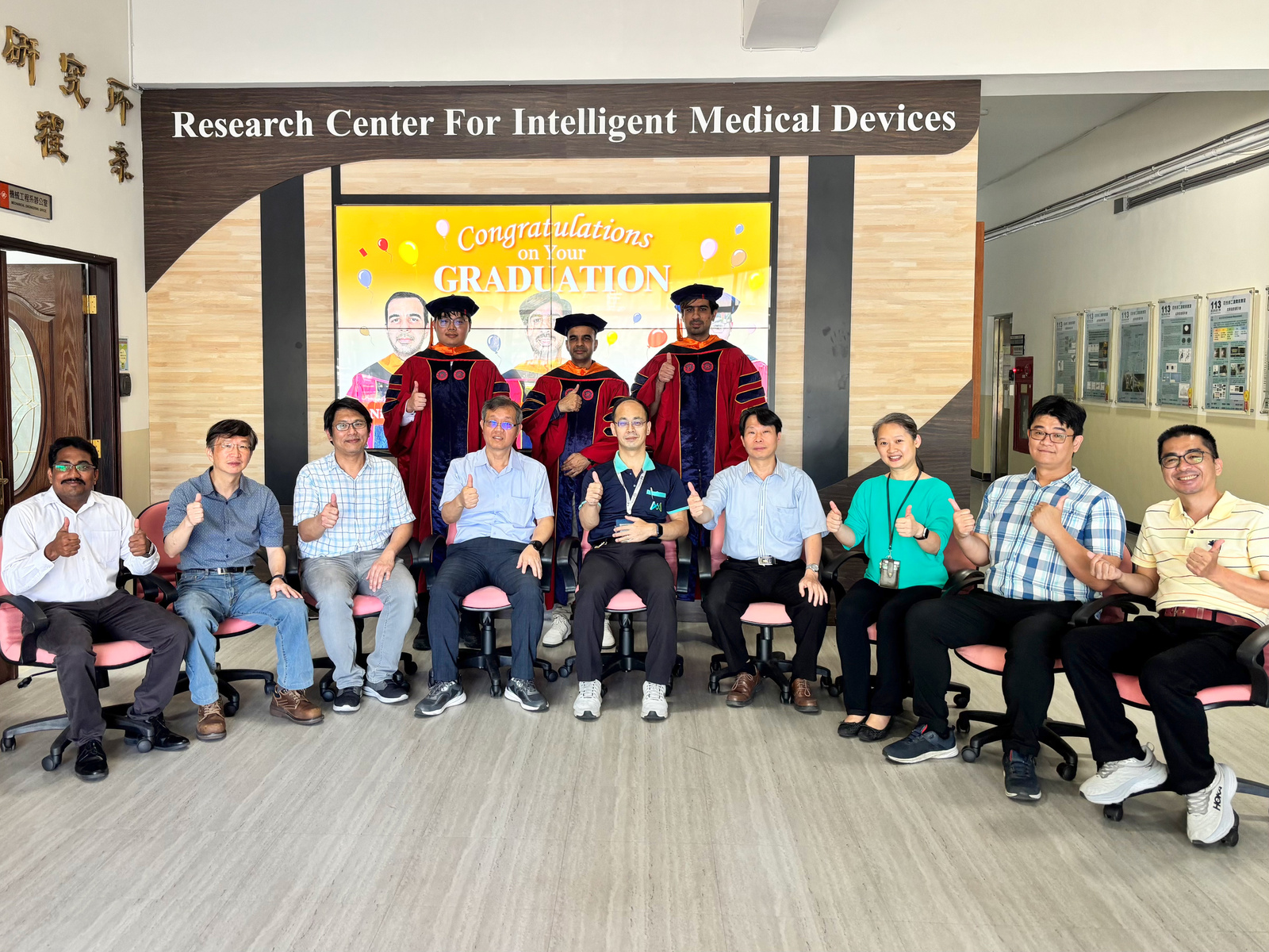 【Program Event】113 Academic Year Ph.D. Program Graduation Group PhotoImage